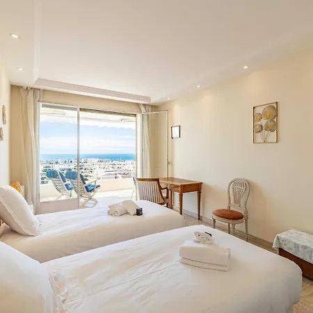 Appartement Flat -2bdr-4p - Sea View Cannes