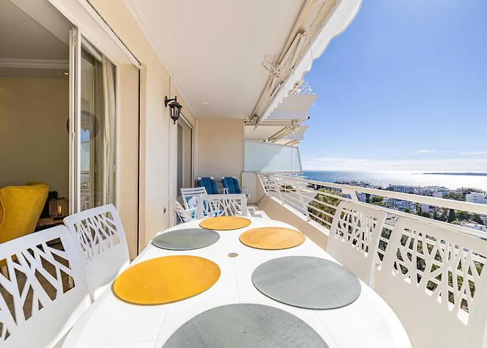 Flat -2bdr-4p - Sea View * קאן